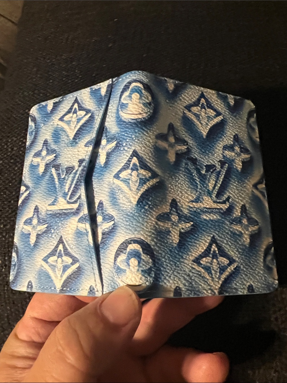 Louis Vuitton Blue Monogram Card & Key Holder. Brand New. - Picture 2 of 8